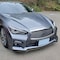 Spec-D Tuning 18-20 INFINITI Q50 SPORT FRONT BUMPER LIP - MATTE BLACK LPF-Q5018BK-AK - alternate 2